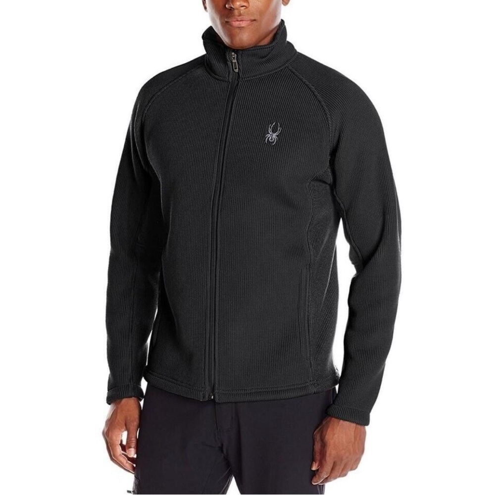 SPYDER Foremost Full Zip Heavy Weight Core Sweater Jacket Small Men’s
